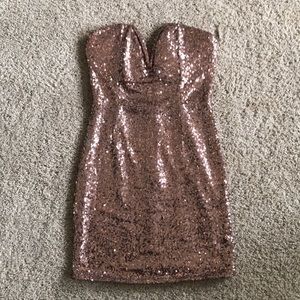 Sequin Mini Dress